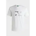 Hugo Boss Tape Hj Kortarmet T-skjorte