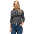 Superdry Athletic Ringer Slim Langarmet T-skjorte