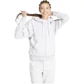 Adidas Essentials 3 Stripes Fleece Genser Med Hel Glidelås