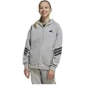 Adidas Future Icons 3 Stripes Genser Med Hel Glidelås