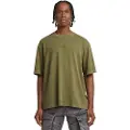 G-Star for man. D24780-C756-H031 Overdyed Center Chest T-shirt green (L), Casual, Short sleeve, Organic Cotton, Sustainable