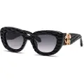Roberto Cavalli Src058s Geometric Solbriller For Kvinner
