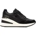 Xti for woman. 14438201-NEGRO Trainers 144382 black (40), 3 to 5 cm, Zip, Casual