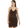 Superdry Crochet Cami Ermeløs Kort Kjole