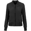 Build Your Brand Nylon Bomber Jakke