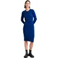 G-Star for woman. D25228-D767-G866 Plated Slim Knitted dress blue (XXS), Casual, Viscose, Long sleeve, Sustainable, Recycled Cotton