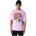 New Era Retro Graphic Chicago Bulls Kortarmet T-skjorte
