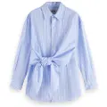Scotch & Soda Striped Skjorte Med Lange Ermer