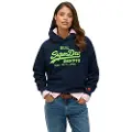 Superdry Vl Neon Relaxed Hettegenser