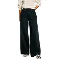 Pepe Jeans for woman. PL204889 Wide fit, medium rise jeans black (28/32), Casual, Cotton, Denim, Sustainable