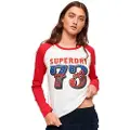 Superdry Vintage Americana Langarmet T-skjorte