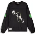 Grimey Saoirse Mesh Langarmet T-skjorte