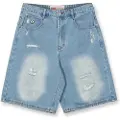 Grimey Peace Within Baggy Korte Jeans