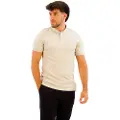 Calvin Klein Smooth Cotton Stand Collar Kortermet Poloskjorte