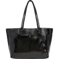 Pepe Jeans for woman. PL031660 Audrey Glimmer handbag black (OSFA), Casual, Polyurethane