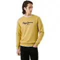 Pepe Jeans for man. PM5800011 Sweatshirt Macbeth Plain yellow (L), Casual, Cotton
