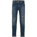 Petrol Industries Nash Narrow Fit Ripped Repaired Jeans