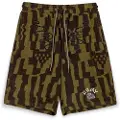 Grimey Lucky Dragon All Over Jacquard Baggy Sports Shorts