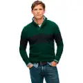 Superdry Classic Rugby Henley Langermet Poloskjorte