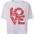 Pepe Jeans Nicoletta Kortarmet T-skjorte