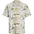 Jack & Jones Summer Leaf Kortarmet Skjorte