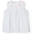 Boboli Poplin Striped Kjole