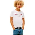 Tommy Hilfiger Multi Flag Regular Fit Kortarmet T-skjorte