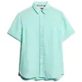 Superdry Vacation Linen Kortarmet Skjorte