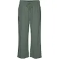 Vero Moda Line Cropped Linen Mix Bukser