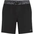 O'Neill Pocket Print 16" Boardshorts svart