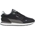 Pepe Jeans for man. PMS400007 Trainers Bexley South black (41), Flat, Laces, Casual