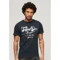 Superdry Metallic Workwear Graphic Kortarmet T-skjorte