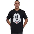 Mister tee Disney 100 Mickey Face Oversize Kortarmet T-skjorte