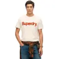 Superdry Classic Core Logo Shadow Kortarmet T-skjorte