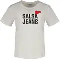 Salsa Jeans Heart Branding Kortarmet T-skjorte