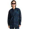 G-Star for woman. D24344-D317-G923 Relaxed navy overshirt (XL), Casual, Denim, Long sleeve, Organic Cotton, Sustainable