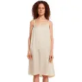 Urban Classics Viscose Satin Slip Ermeløs Midikjole