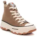 Refresh for woman. 17231707-TAUPE Trainers 172317 taupe (39), 3 to 5 cm, Laces, Zip, Casual