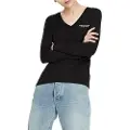 Armani Exchange 8nyt89_yjg3z T-skjorte Med Lange Ermer Og V-hals