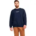 Jack & Jones Vesterbro Plus Size Collegegenser