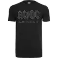Mc Clothes Acdc Back In Black Kortarmet T-skjorte