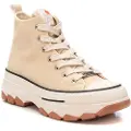 Refresh for woman. 17231702-BEIGE Trainers 172317 beige (38), 3 to 5 cm, Laces, Zip, Casual