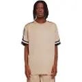 Urban Classics Oversized Stripes Mesh Kortarmet T-skjorte