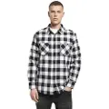 Build Your Brand Checked Flanell Skjorte Med Lange Ermer