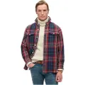 Superdry Merchant Heavy Checked Skjorte Med Lange Ermer