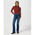 Wrangler 112358285 Langarmet T-skjorte