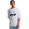 Mister tee Motorsport Heavy Oversize Sleeve Kortarmet T-skjorte