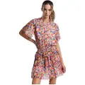 LOIS Jeans 8468 Kort Ermet Kort Kjole