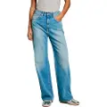 Pepe Jeans for woman. PL204731MS7 Straight fit jeans Lexa blue (25/32), Casual, Cotton, Denim, Sustainable