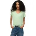 Superdry Studios Slub Embroidered Kort Ermet V-hals T-skjorte